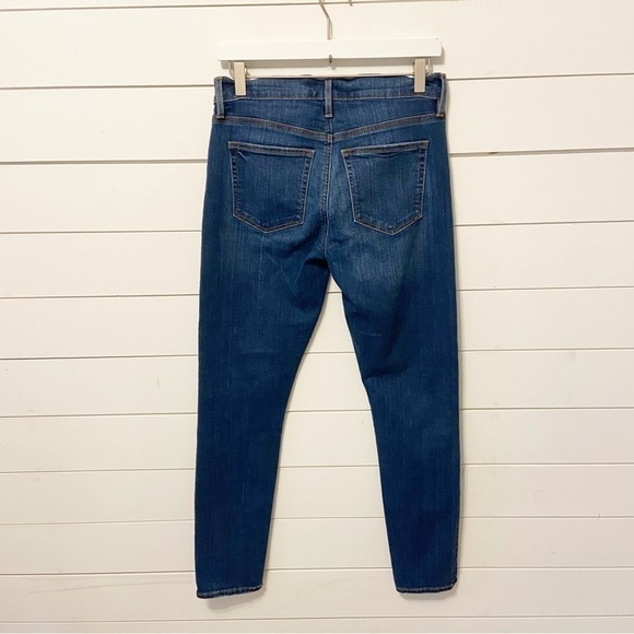 LOFT | Modern Skinny Mid rise Distressed Jeans Size 27/4 - Picture 2 of 11